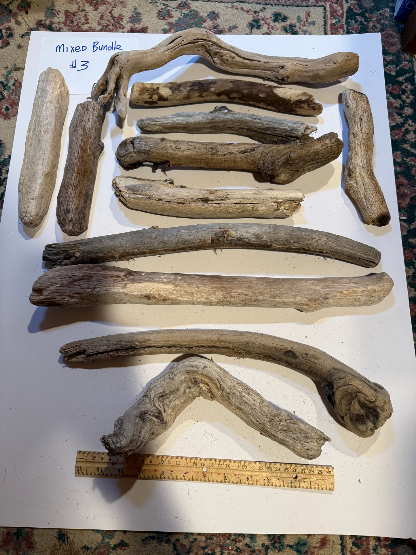 Hand-Collected California Driftwood Mixed Bundle