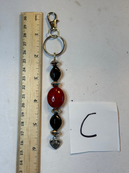 Beaded Keychains / Bag Charms