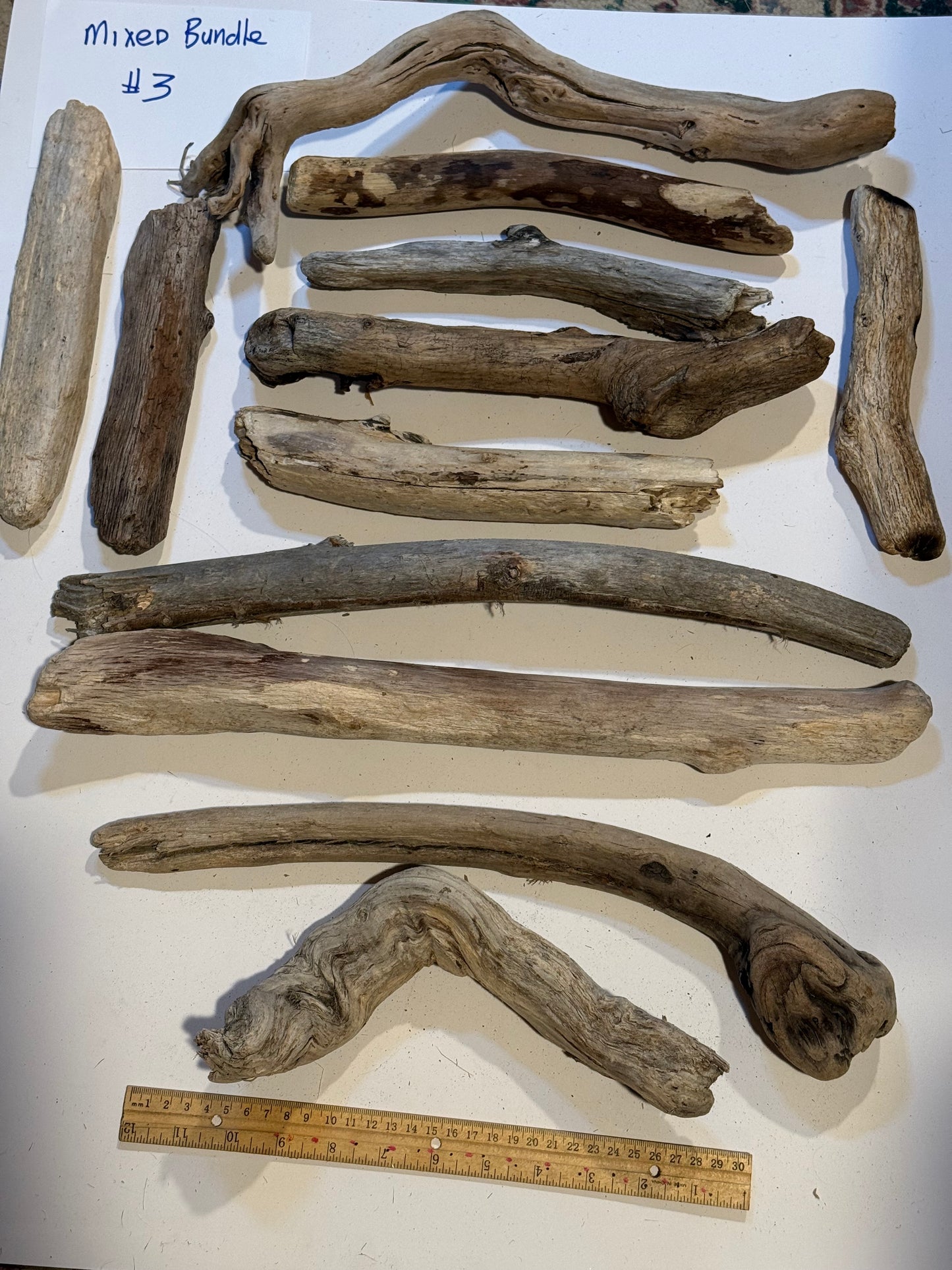 Hand-Collected California Driftwood Mixed Bundle