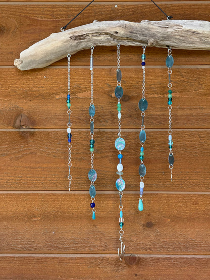 Ocean Lover Nautical Driftwood Suncatcher