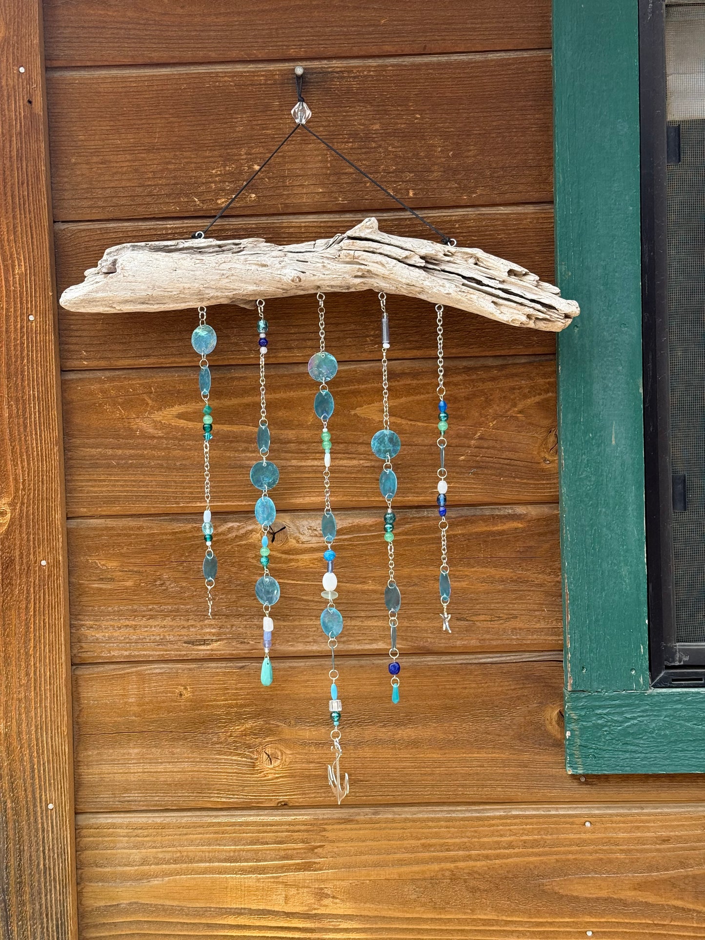 Ocean Lover Nautical Driftwood Suncatcher