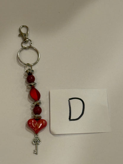 Beaded Keychains / Bag Charms