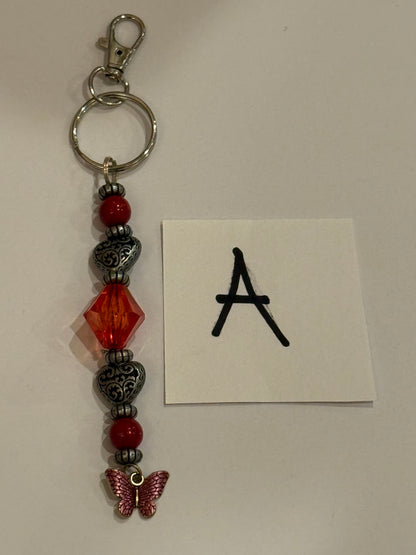 Beaded Keychains / Bag Charms