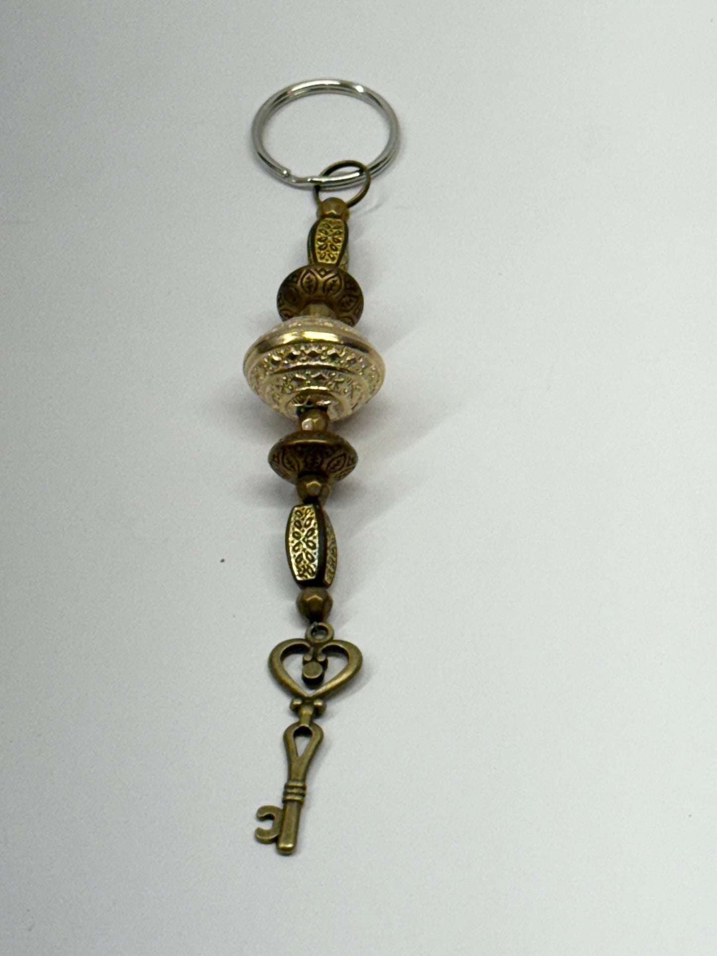 Handcrafted by the Author Beaded Keychains with charms – 8 Unique Styles