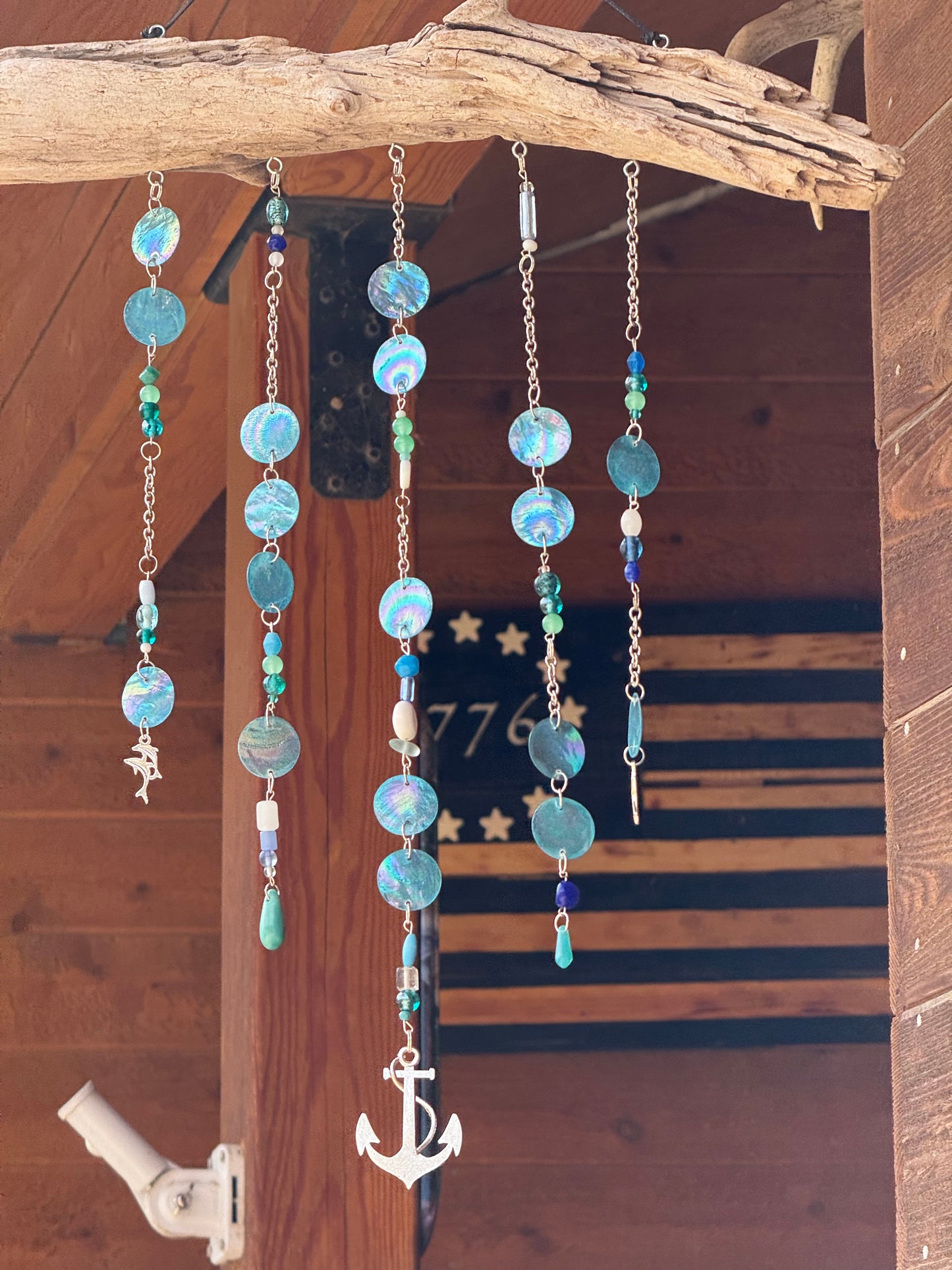 Ocean Lover Nautical Driftwood Suncatcher