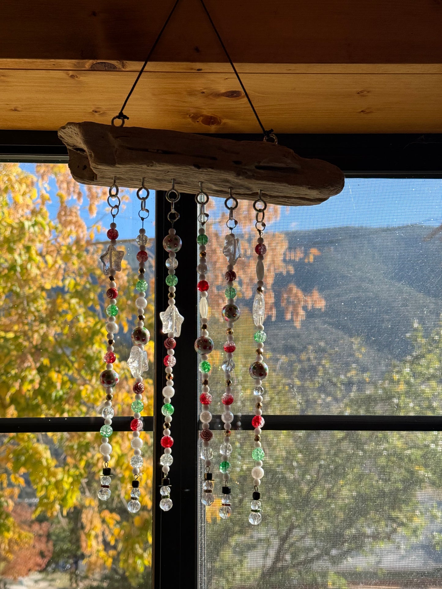 Driftwood Christmas Suncatcher - 3