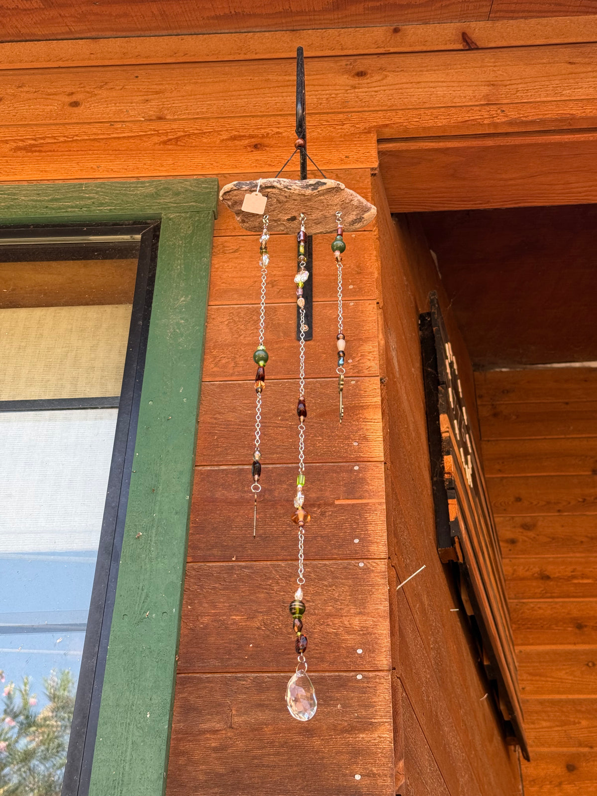 Earth Tone Driftwood Suncatcher